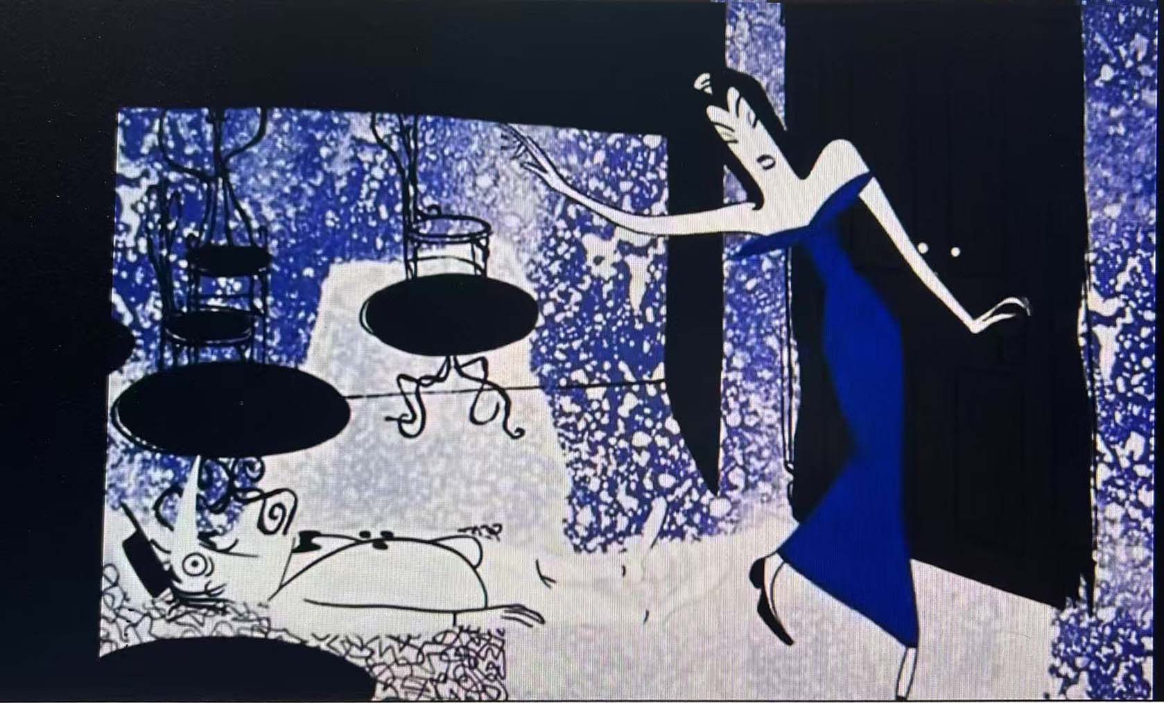 “Rooty Toot Toot” (UPA, 1951) — Frankie in the bar